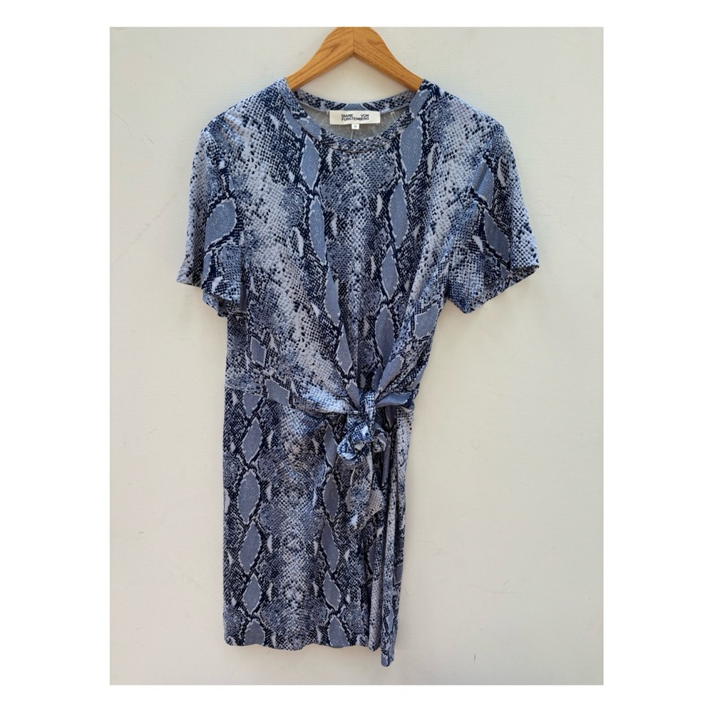 Diane Von Furstenberg Snakeskin Sheath